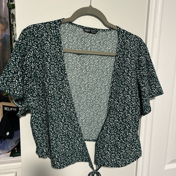 SHEIN Wrap Shirt - Picture 2 of 2